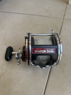 Penn Senator  114 HL  Conventional Hi Speed Fishing Reel Senator II