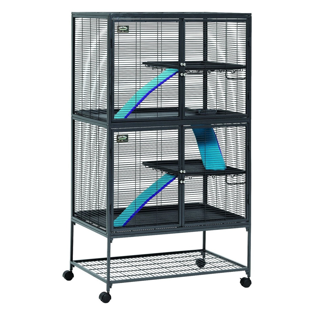 Midwest 182 Ferret Nation Double Unit with Stand Ferret Cage for