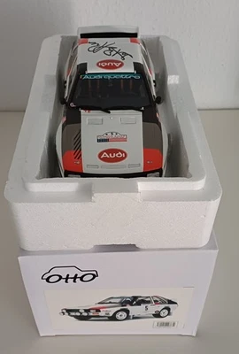 Ottomobile,OT1159,Audi Sport Quattro S1,Nr.5, 1:18,OVP,sig., John Buffum,selten - Bild 1 von 4