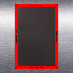 Bubble Bobble Video Game Box Art NES High Quality Magnet