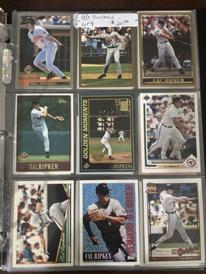 Topps MLB Baseball Card Lot 9 2000 Cal Ripken Jr Baltimore Orioles Insert