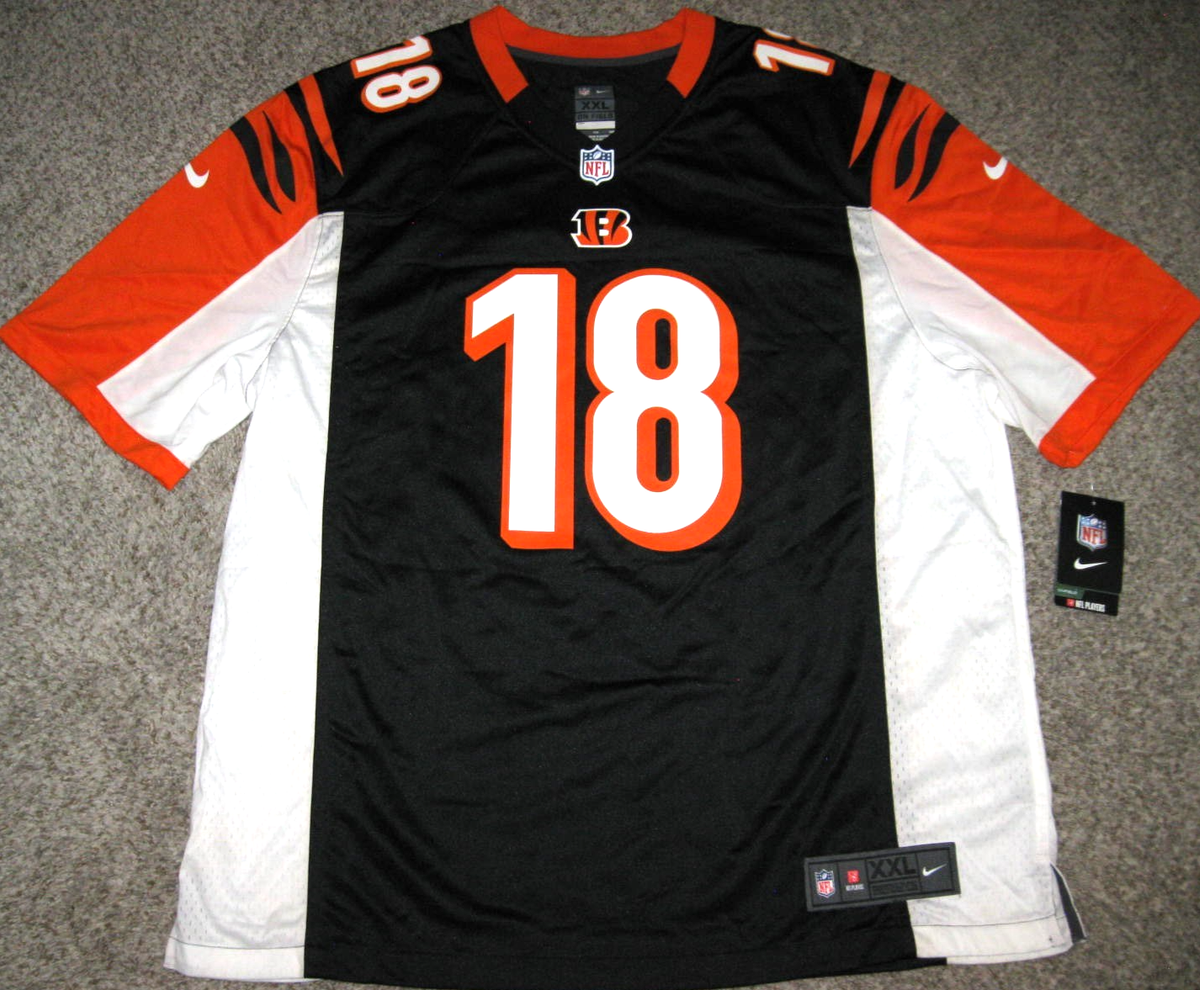 AJ Green Cincinnati Bengals 2016 Men's Black Nike Game Jersey