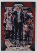 2017-18 Panini Prizm Ruby Wave Prizm Quin Snyder #120 k1k