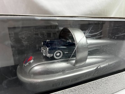 1/43 SCALE MODEL Auto Cult Buick Float Dark Blue/ Silver *CRACKED DISPLAY CASE