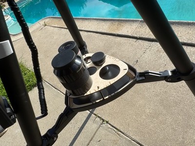 Sky Watcher AZ-GTI accessory tray eyepiece holder wood