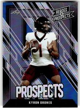 2024 Leaf Heroes & Prospects Kyron Drones Blue #/99 #88