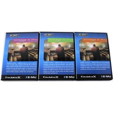 E-MU Systems Vintage X Pro Sound Library Proteus X/Emulator X Format  11x CD-ROM