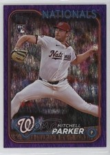 2024 Topps Update Purple Holo Foilboard 787/799 Mitchell Parker #US5 1il2