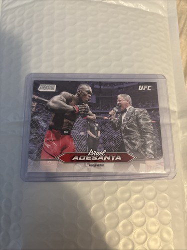 Israel Adesanya [Image Variation] #230 2025 Topps Stadium Club card