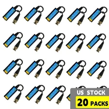 20,CCTV Camera 1080P3MP4MP5MP8MP passive video Balun BNC Coaxial Cable Connector