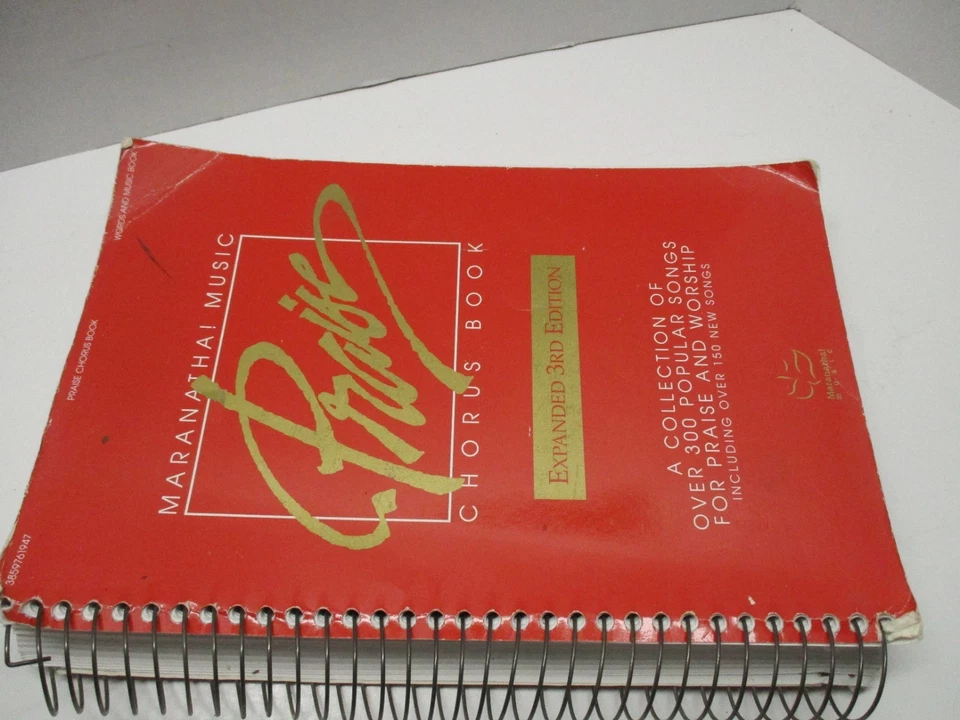 Maranatha! Libro de coro de alabanza musical ampliado tercera edición palabras y música 1993 Foto 2 de 4