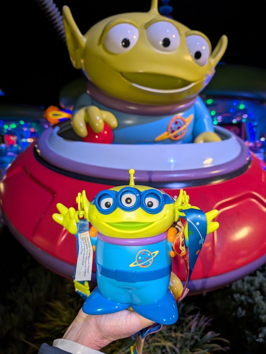 トイ・ストーリー Windup ALIEN NEW🌟Disney Parks 2026 Toy Story Pixar Jetpack Green Alien Sipper
