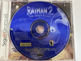 Rayman 2: The Great Escape (Sega Dreamcast, 2000) Ubisoft Complete