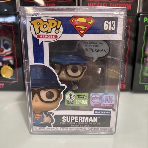 Funko Pop Superman (This Looks Like A Job For) #613 ECCC 1500pcs + Stack IN HAND