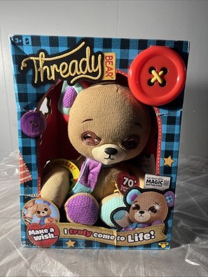 Thready Bear Interactive Plush   70+ Expressions