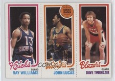 1980-81 Topps Ray Williams John Lucas Dave Twardzik #202-94-173 1r1p