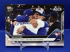 2025 Topps Now MLB #892 Don Mattingly George Springer Toronto Blue Jays