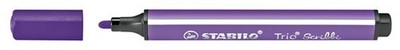 STABILO FASERMALER TRIO SCRIBBI VIOLETT FILZSTIFT