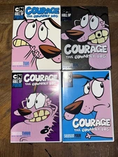 Courage The Cowardly Dog Cartoon Network Seasons 1-4 DVD Lot