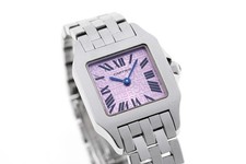 CARTIER Santos Demoiselle SM Quartz 2008 Christmas Limited W2510002 TO250836 4