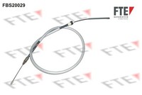 FTE Bremsseil Seilzug Feststellbremse 9250547 FüR Renault Clio 2 Thalia 1 SB0