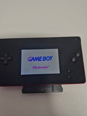 Nintendo  DS Lite GameBoy (Macro) Rot Schwarz | GBA Umbau Mod So