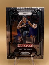 Jonquel Jones 2024-25 Panini Prizm Monopoly WNBA New York Liberty #45 Card