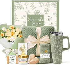 Birthday Gifts for Women Gift Baskets for Women, Self Care Spa Set Relaxation Ca