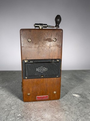 Vtg Herman H. Sticht 2-in-1 Megohmer Hand Crank Insulation Tester Record Elec Co