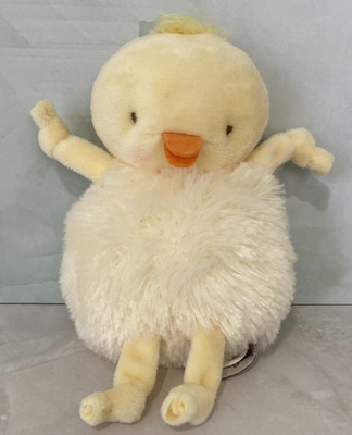 Bunnies By The Bay Chick Plush Mini Peep Roly Poly Stuffed Animal Easter Toy 6''