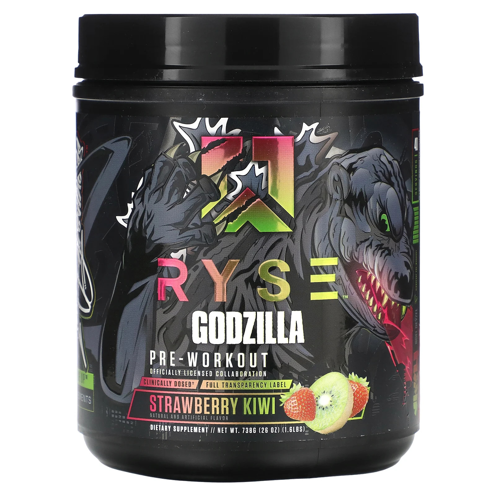 Godzilla Предтренировочный комплекс со вкусом клубники и киви 16 фунта 738 г 11190₽