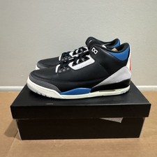 Jordan Air Jordan 3 Retro OG Rare Air 2025 pelle nero/blu/grigio IB8967-004