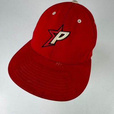 Richardson PTS20 Pulse P Star Logo Baseball Cap Herren XS-SM Rot Formschlüssig