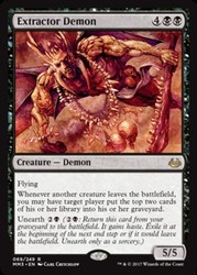 Extractor Demon #69 Modern Masters 2017 MM3 MTG Rare