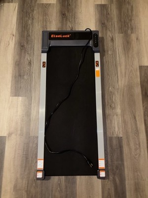 ElseLuck Electric Compact Treadmill Remote Control Home Use Black/Gray/Orange