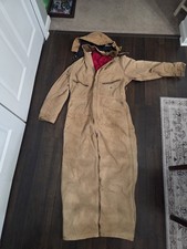 Vintage CARHARTT Coveralls Boiler Suit with hood Overalls Workwear 70s