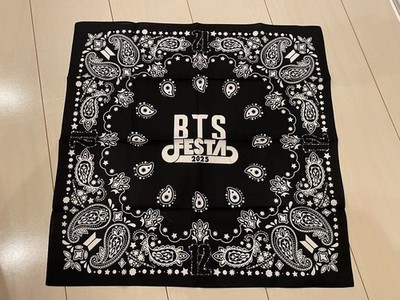 BTS 2025 FESTA ARMY ZONE SPECIAL Official Photo Card Bandana