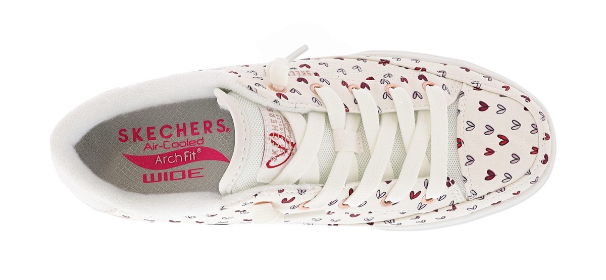 SKECHERS WOMENS ARCH FIT ARCADE-LOVE ON TOP 177196W/WRD WIDE WIDTH