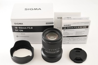 [Neuwertig mit Box] SIGMA Contemporary 18-50mm F/2.8 DC DN Canon RF mount...