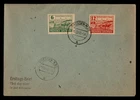 DR WHO 1945 GERMANY FDC SAXONY IMPERF COMBO M71847