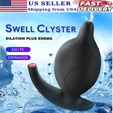 Inflatable Cleaning Anal Shower Enema Douche Nozzle Wash Vaginal Colon Cleaner