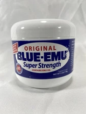 Blue Emu Topical Cream Original Emu Oil Sore Muscle Fast Relief Soothing 4oz