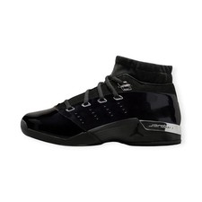 Air Jordan 17 Low Black Patent Retro Sneakers IV7640-001