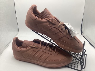 ADIDAS ORIGINAL X PHARRELL WILLIAMS SAMBA HUMANRACE SPORTSCHUHE GRÖSSE 8 UK TERRAKOTTA