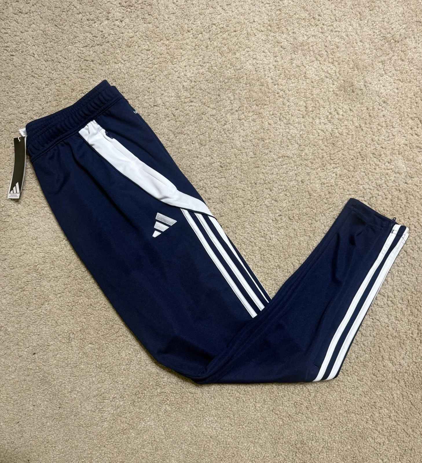 Adidas Tiro 24 Track Pants Mens Navy AEROREADY Soccer IR9343 Sz S, M, L. 2XL