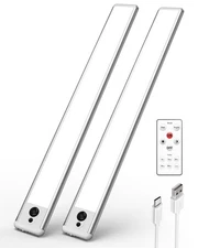 Under Cabinet Lights,14.5'' Motion Sensor Light Indoor Dimmable, Super Bright...