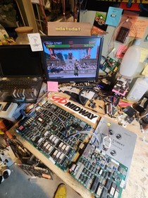 MORTAL KOMBAT 1 PCB JAMMA ARCADE BOARD SET 5.0 REV WORKING!!! (T-UNIT) MIDWAY