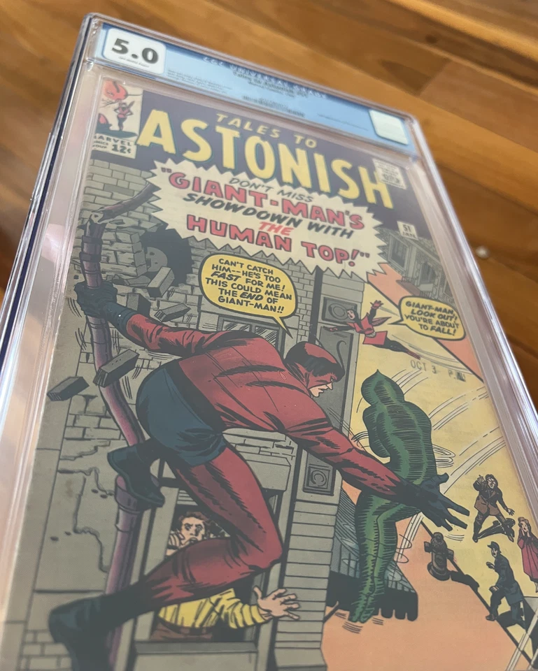 Tales to Astonish #51 CGC 5.0 1964 2nd app of the Human Top - Image 3 of 3