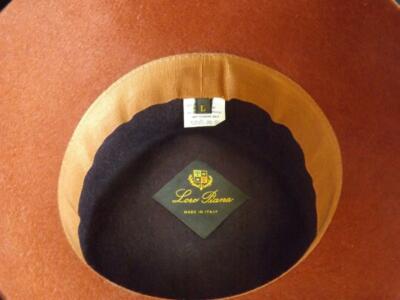 NWOT Loro Piana Hare Rabbit Cashmere 2 Tone Hat Rust Purple  display picture 1