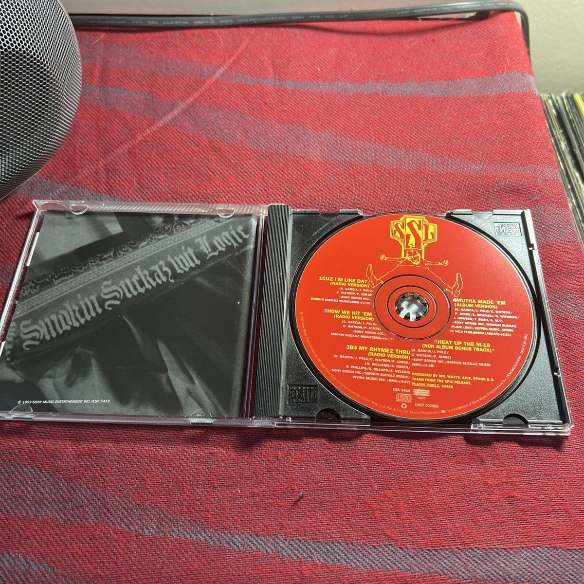 Smokin’ Suckaz wit Logic EP CD 【希少】 SMOKIN SUCKAZ WIT LOGIC RARE PROMO EP CD NEAR MINT CONDITION RAP